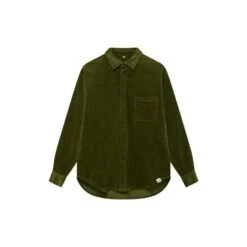 Komodo Abel - Organic Cotton Cord Shirt Pine Green