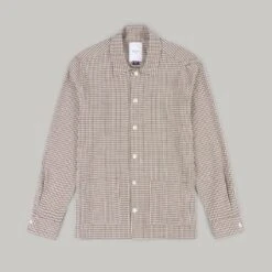 Chapman Shirt- Camel Check