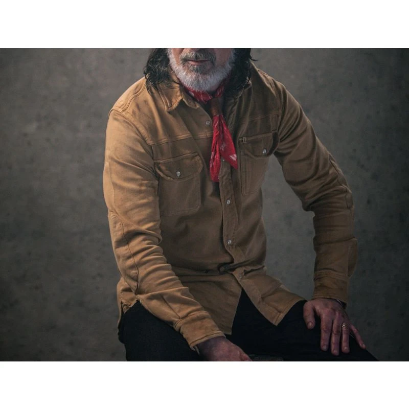 Sunday Shirt Dark Tan - Image 4