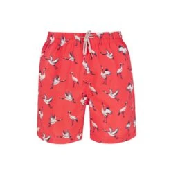 Coral Crane - Pink & Purple