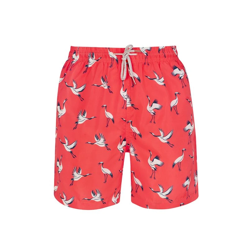 Coral Crane - Pink & Purple