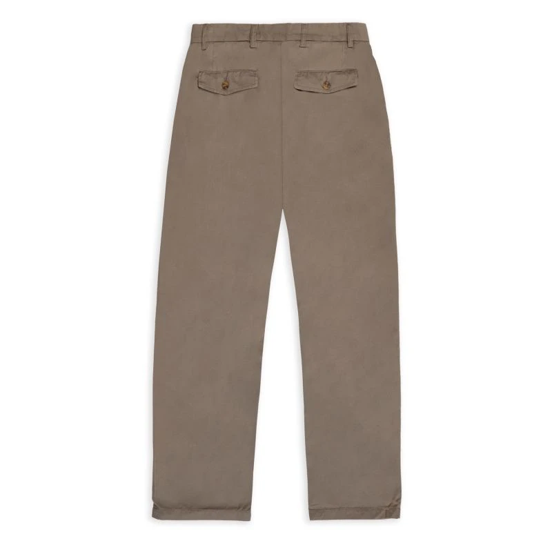Cotton/Linen Trouser - Khaki - Image 3