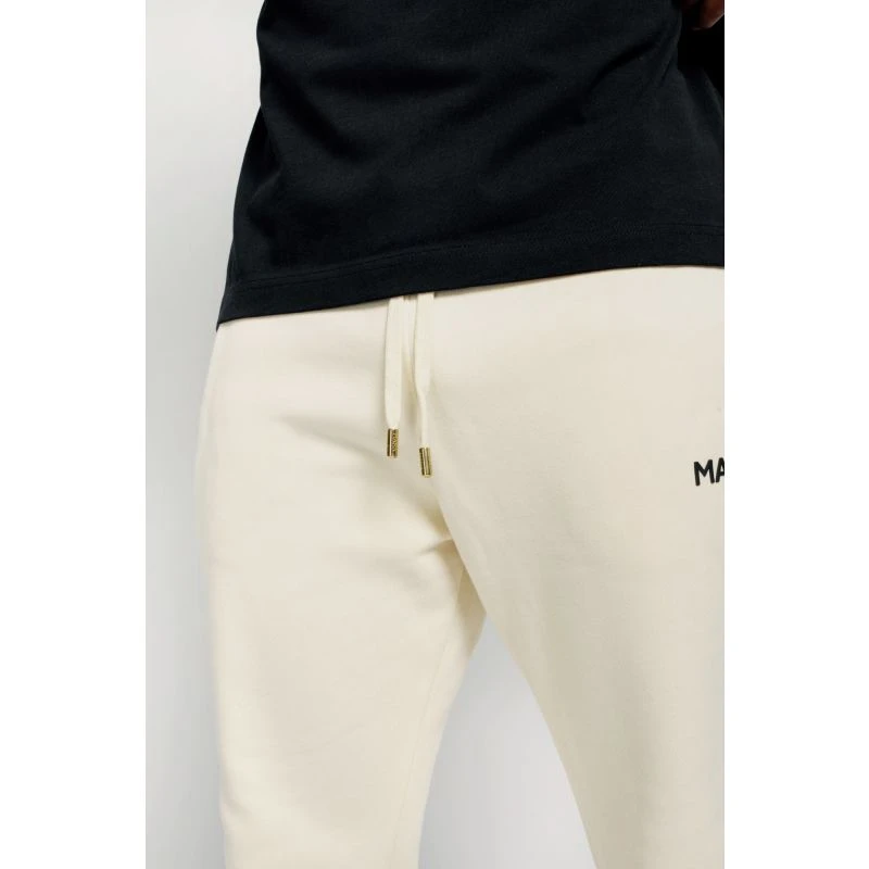 Deluxe Joggers Mens In Ivory Cream - Image 6