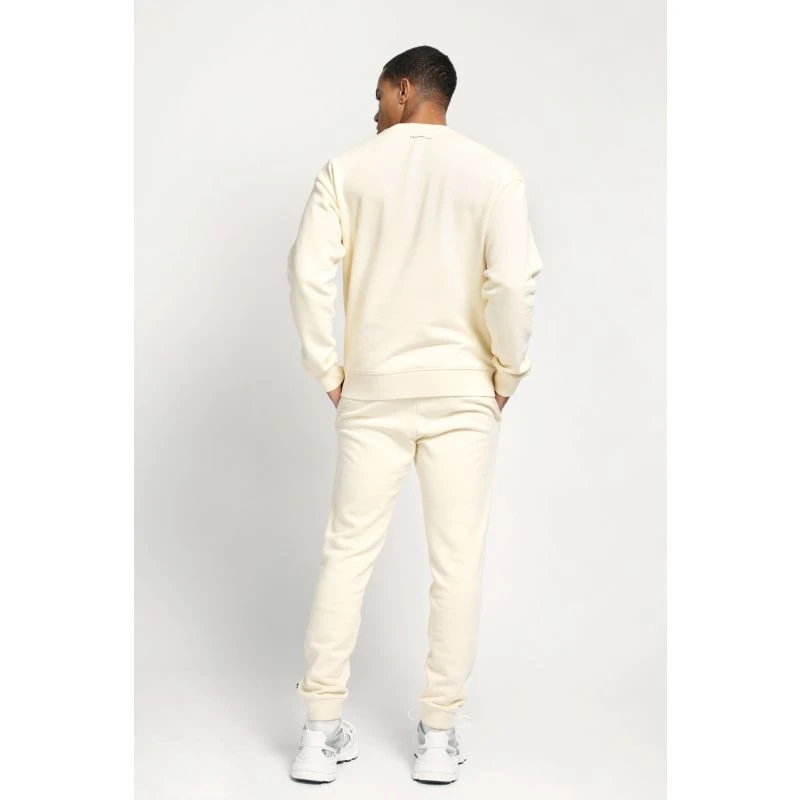 Deluxe Joggers Mens In Ivory Cream - Image 4