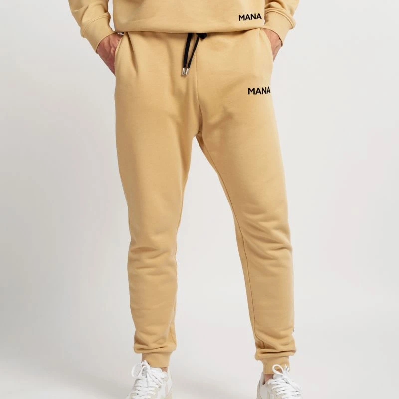 Premium Edition Joggers Mens In Egyptian Sand - Image 2