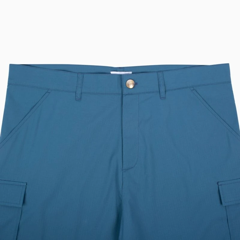 Ellis Petrol Blue Cargo Short - Image 2