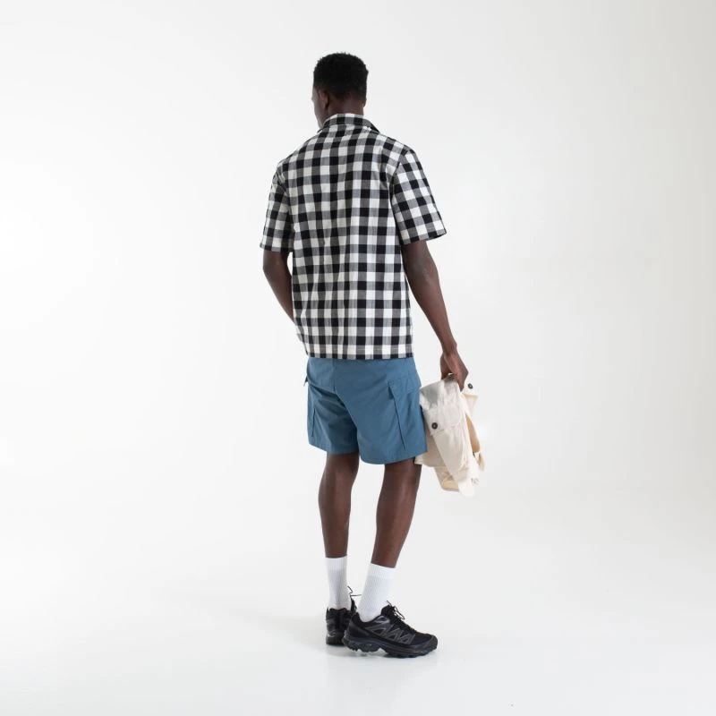 Ellis Petrol Blue Cargo Short - Image 7