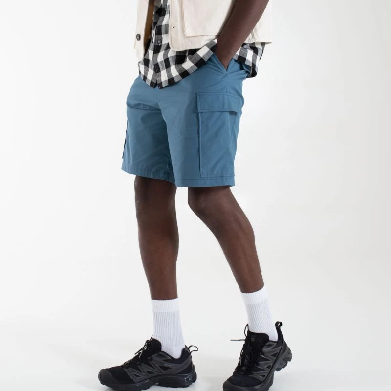 Ellis Petrol Blue Cargo Short - Image 6