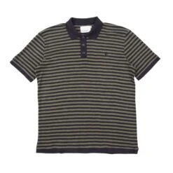 Fuzzy Polo - Olive & Charcoal