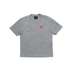 Handwritten Inimigo Heart Comfort Grey T-Shirt