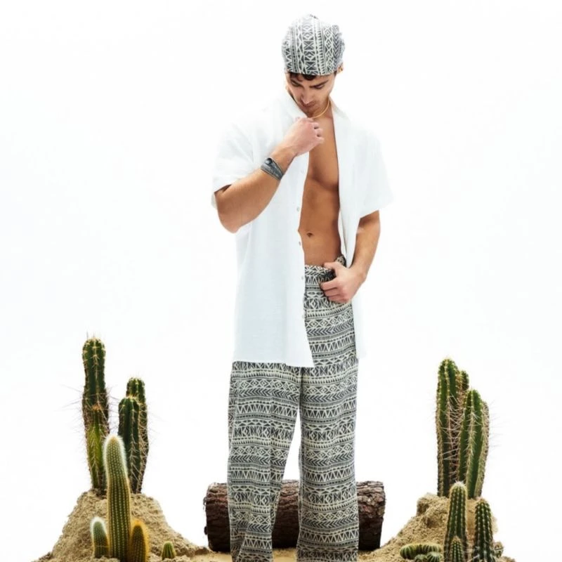 Honos Oversize Man Shirt - White - Image 5