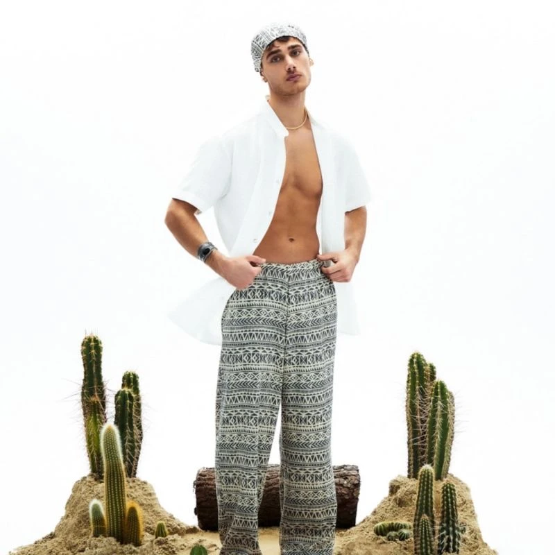 Honos Oversize Man Shirt - White - Image 4