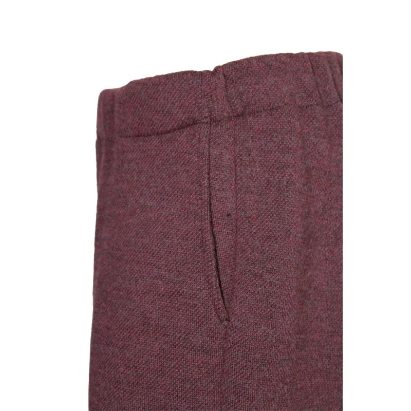 Deux Côtés Trousers - Charcoal And Burgundy - Image 4