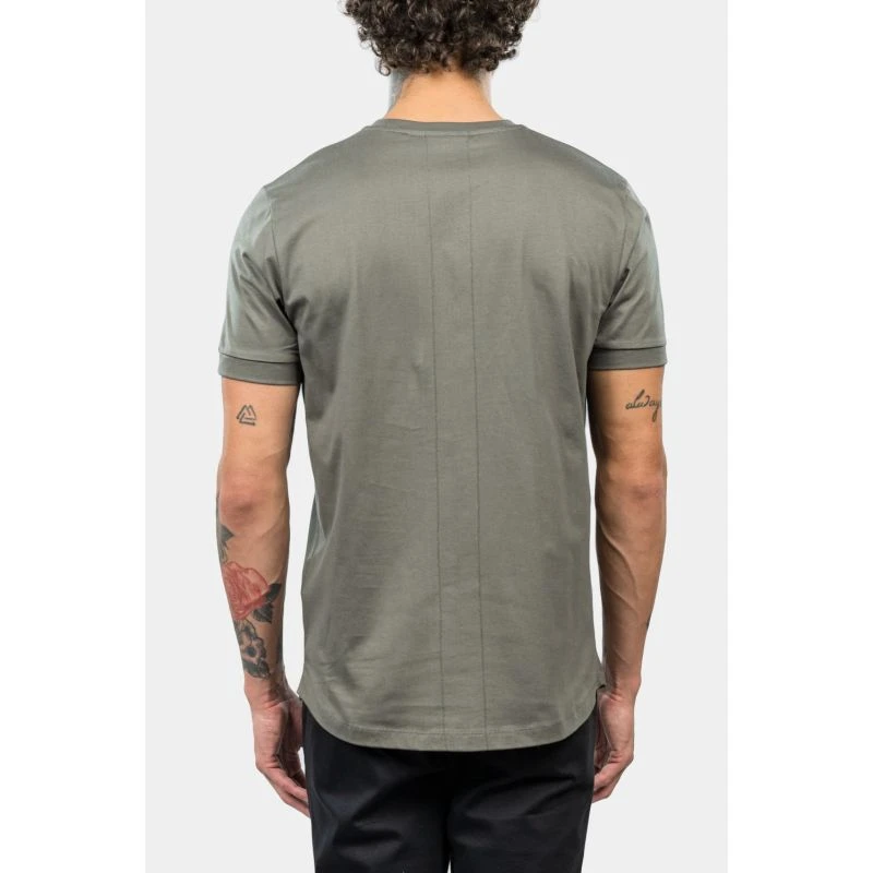 Inimigo Contrast Heart Green T-Shirt - Image 4