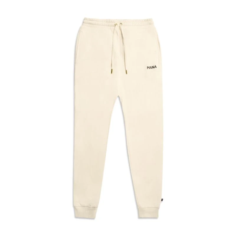 Deluxe Joggers Mens In Ivory Cream