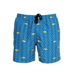 Aulaia X Lorieux - Men's Artistic Swim Shorts - Blue
