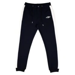 Self Made Drawstring Joggers – Navy