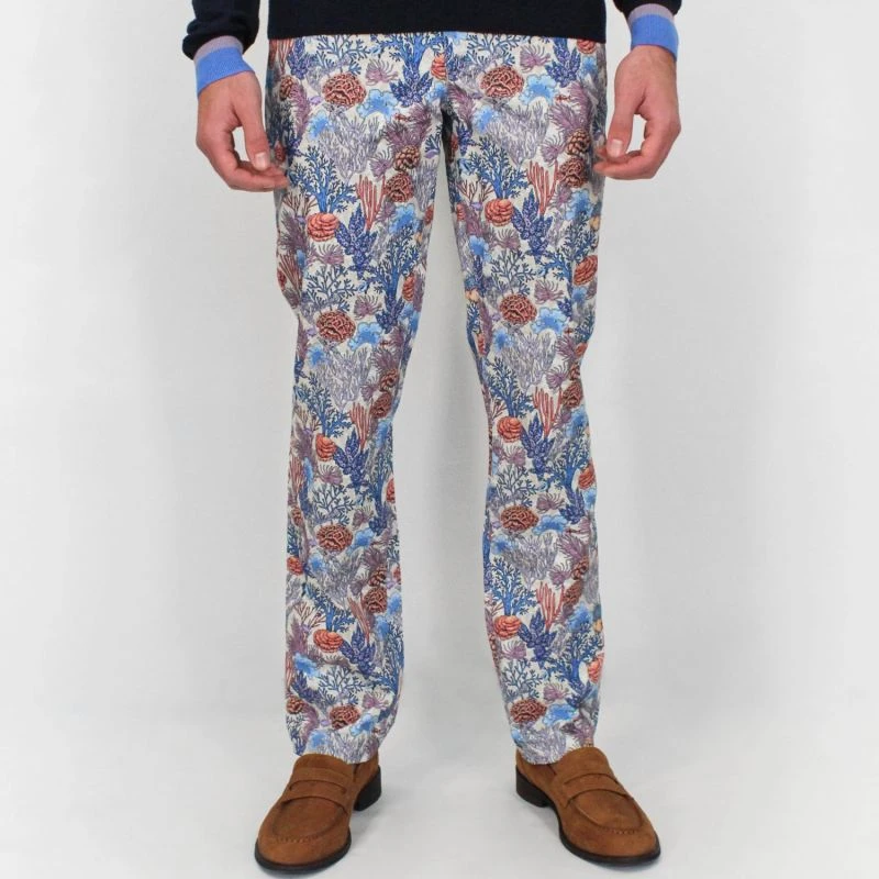 Jack Lux Coral Garden Pants - Pumice - Image 2