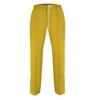 Kingston Linen Blend Trousers – Mustard