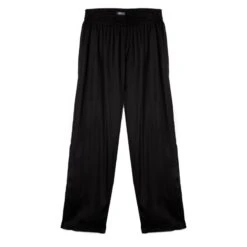 Vegan Silk Bamboo Trousers Black