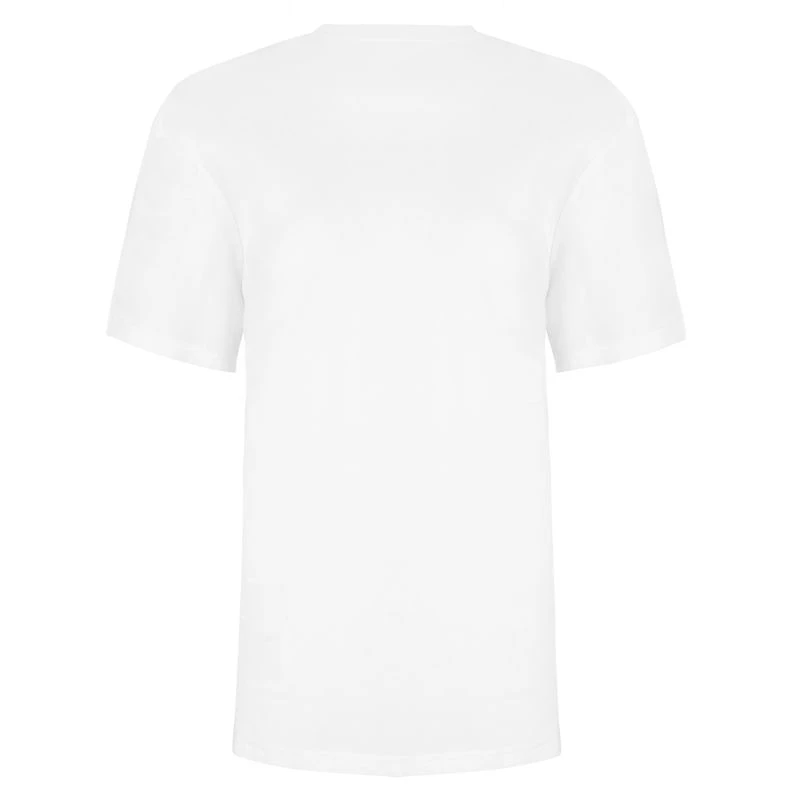 Bee Embroidered T-Shirt White Men - Image 5