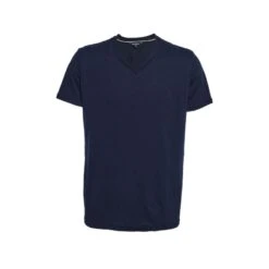 V Neck Essential Tee In Navy