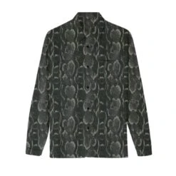 Other Long Sleeve Snake Skin Shirt - Dark Desert