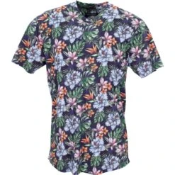 Maze Colorful Floral Navy