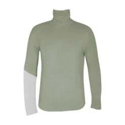 Superhero Turtleneck Homme - Green, Neutrals