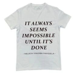 Nelson Mandela Quote Tee