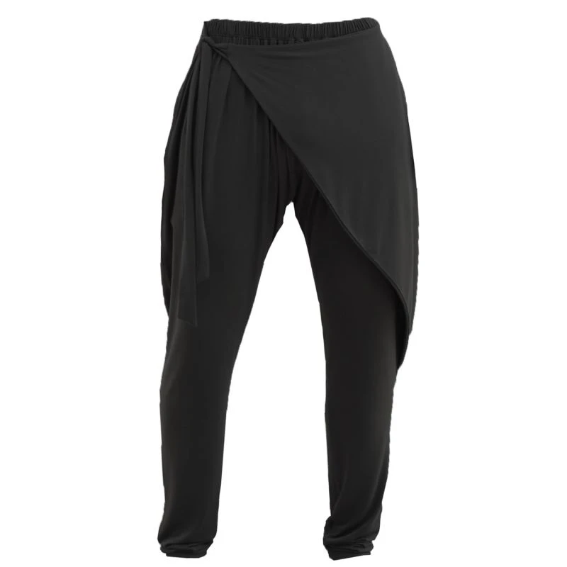 Bamboo Wrap Pant Homme - Black