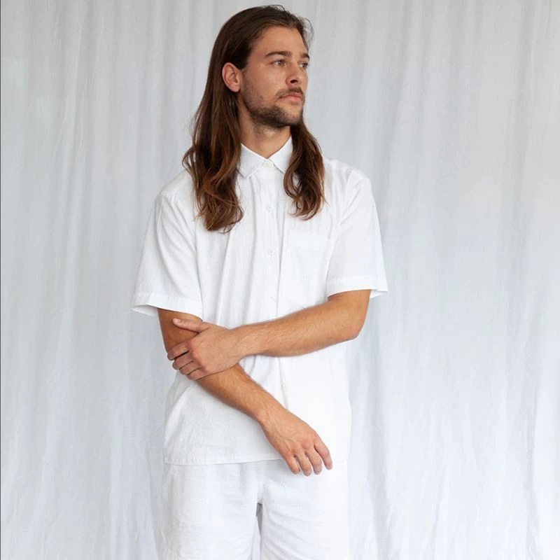 Men's Dom Shirt White - Image 4