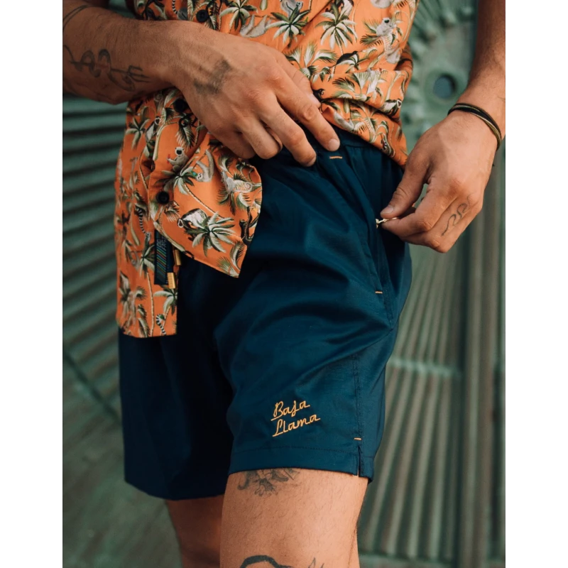 Fort Knox Navy - Stretch Swimsuit - Image 2