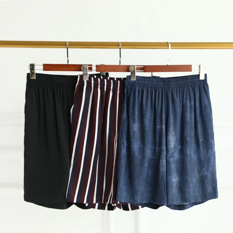 Pure Mulberry Silk Tie Dye Printed Men Shorts | Mid Waist Silk Crepe - Image 10