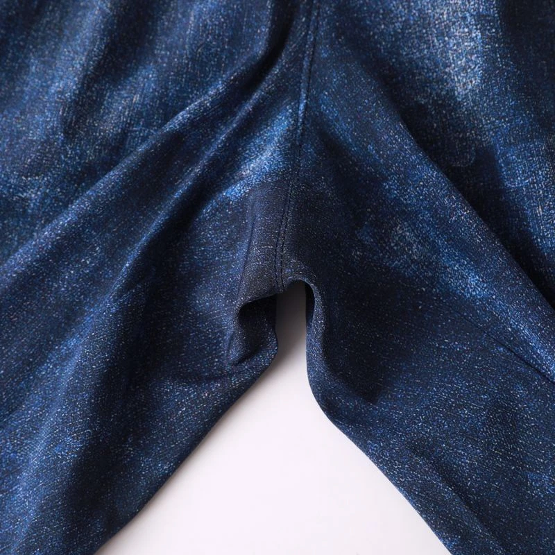 Pure Mulberry Silk Tie Dye Printed Men Shorts | Mid Waist Silk Crepe - Image 8