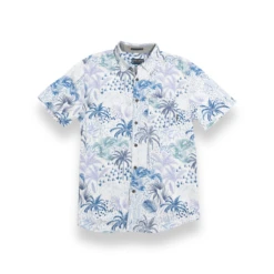 White Hot Tropics - Nighthawk Button Up