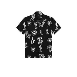 Other Srv Cuban Shirt - Black
