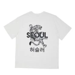 Seoul Finest Hustler Organic Cotton T-Shirt White