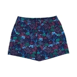Quack Coral Garden Swim Short - Purple