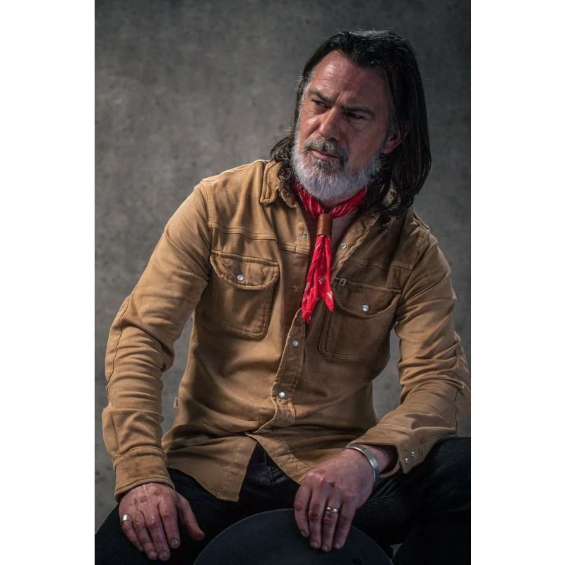 Sunday Shirt Dark Tan - Image 6