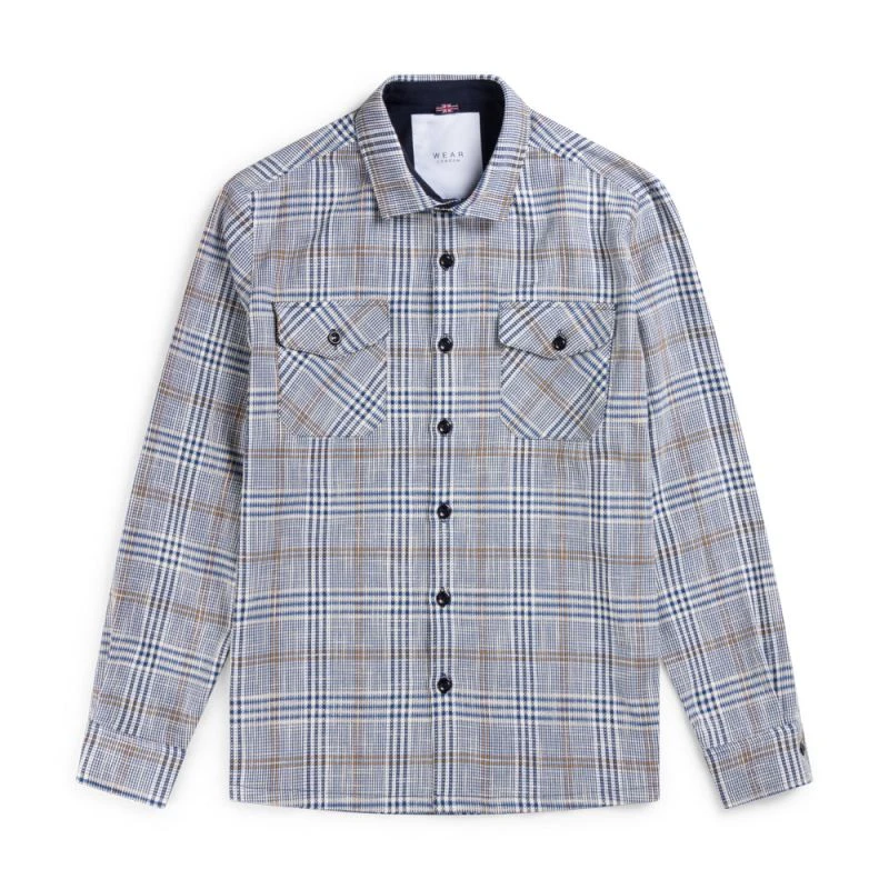Roman England Shirt -Sky Overshirt