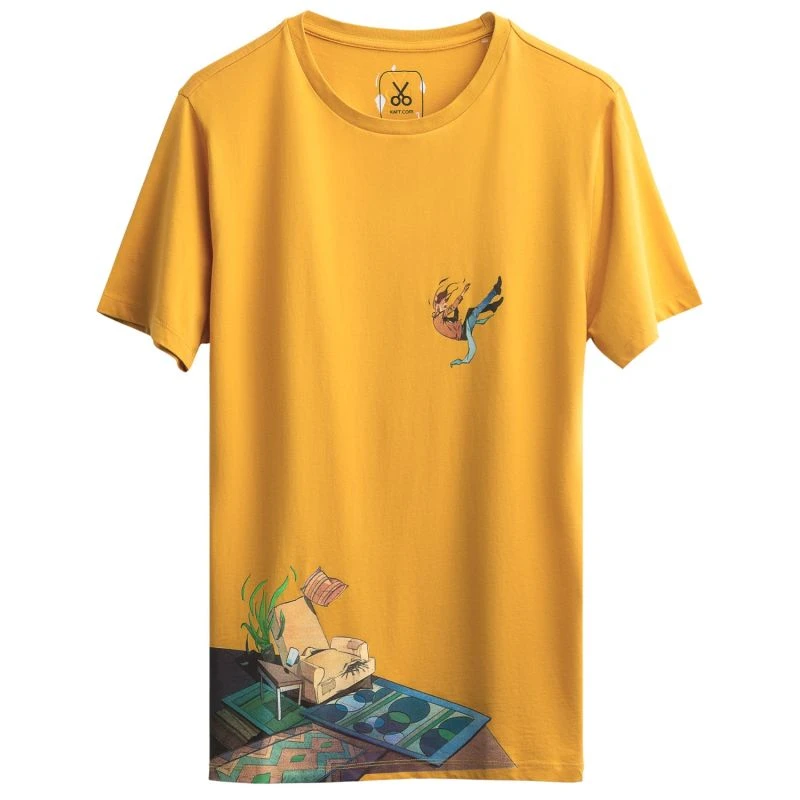 Unisex Design Printed Regular Fit T-Shirt - Woolgather