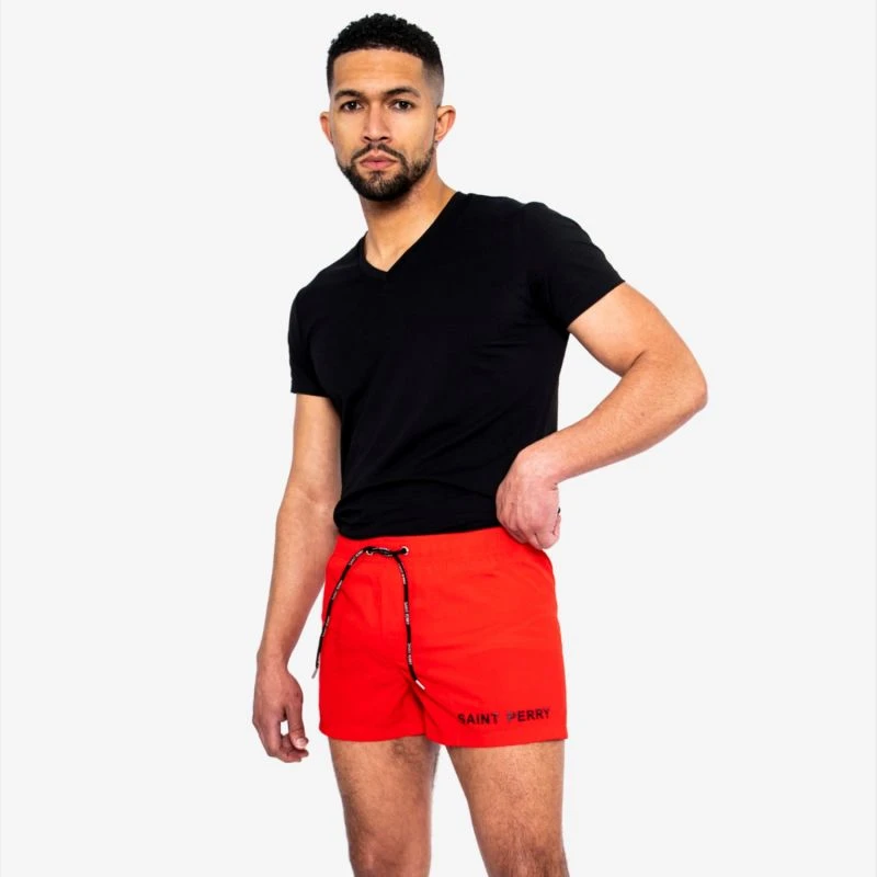 Swim Shorts – Red - Image 5