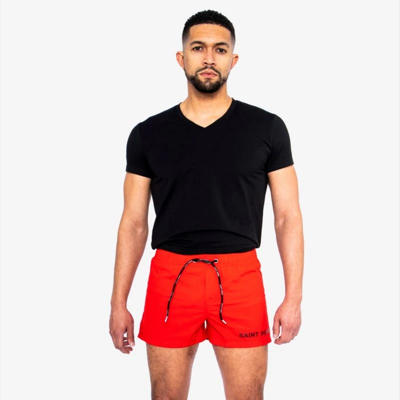 Swim Shorts – Red - Image 4