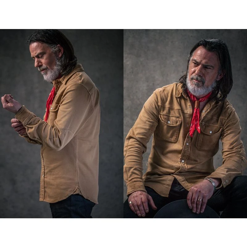 Sunday Shirt Dark Tan - Image 12