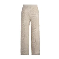 The Multi Stitch Knit Pant -Sand