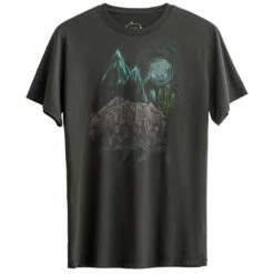 Unisex Design Printed Regular Fit T-Shirt - Forest Guard