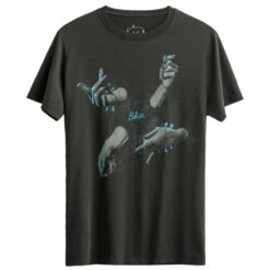 Unisex Design Regular Fit T-Shirt - Blue