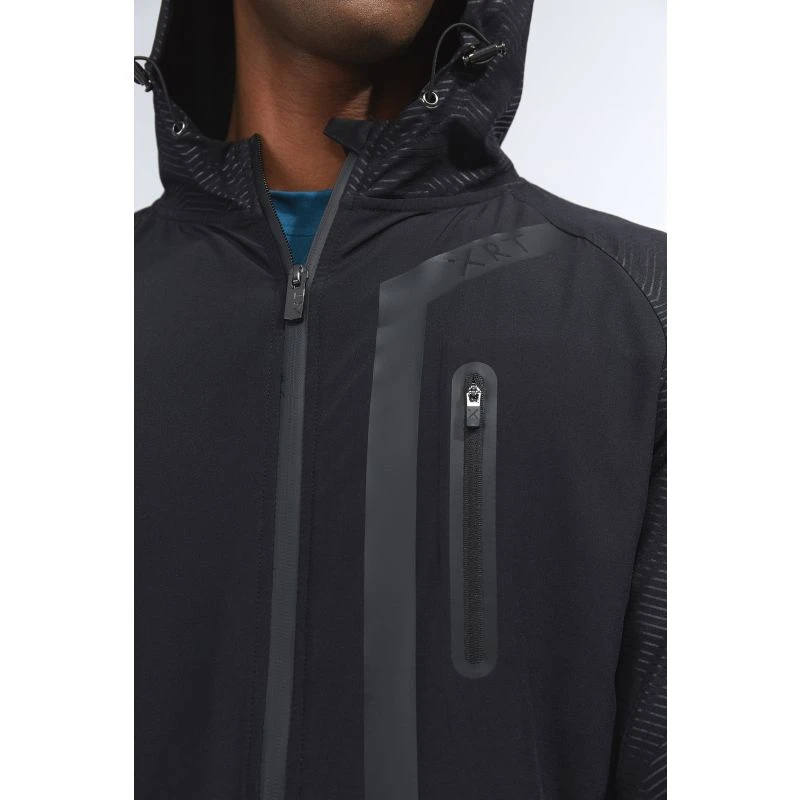 Vertex Hooded Tech Windbreaker Black - Image 4