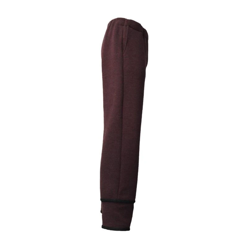 Deux Côtés Trousers - Charcoal And Burgundy - Image 2